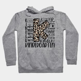 Kindergarten Leopard ,Teacher,Cool Kids Hoodie